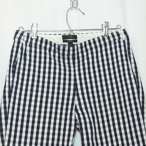 J Crew Gingham Martie Pants